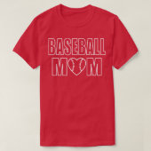 Baseball-Mama 3 T-Shirt (Design vorne)