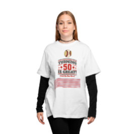 Baseball Mama 50. Geburtstag T-Shirt