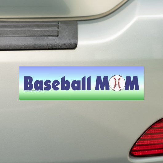 Baseball-Mama Autoaufkleber (Auf Auto)