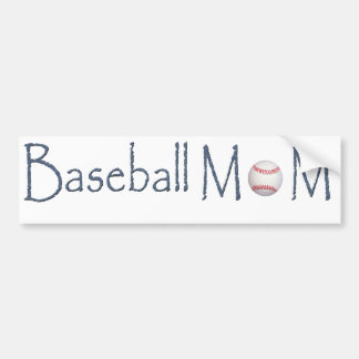 BASEBALL-MAMA AUTOAUFKLEBER