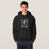 Baseball-Mama-Baseball-Blitz-Leopard-Hell Hoodie (Vorne ganz)