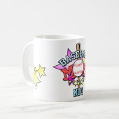 Baseball-Mama, Baseball Kaffeetasse (Vorderseite Links)