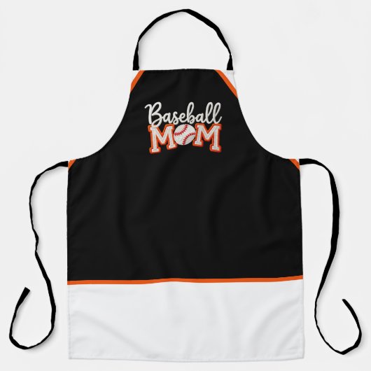 Baseball-Mama “Baseball M❤️M” Geschenkbox Design – Schürze (Vorderseite)