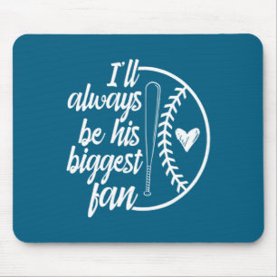 Baseball-Mama Baseball-Spieler Baseball Mousepad