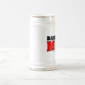 Baseball Mama Beer Stein Bierglas (Mittel)