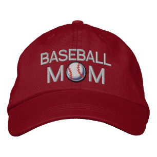 Baseball-Mama Bestickte Kappe