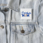 Baseball MAMA-Blau Button (Beispiel)
