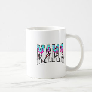 Baseball Mama Coquette Bow Game Day Baseball Mama Kaffeetasse