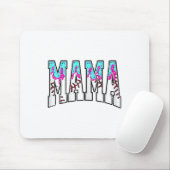 Baseball Mama Coquette Bow Game Day Baseball Mama Mousepad (Mit Mouse)