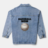 BASEBALL MAMA Denim Jacket Jeansjacke (Rückseite)