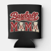 Baseball-Mama Dosenkühler (Rückseite)