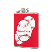 Baseball-Mama Flachmann (Links)
