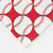 Baseball-Mama-Fleece-Decke Fleecedecke (Ecke)