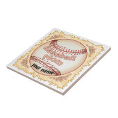 Baseball-Mama Fliese (Seite)