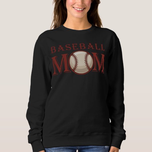 Baseball-Mama, Frauen, Sport Sweatshirt (Vorderseite)