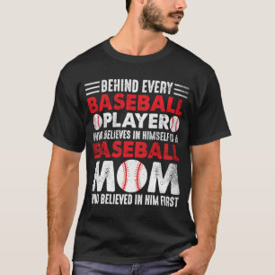 Baseball Mama Frauentag Baseball T-Shirt