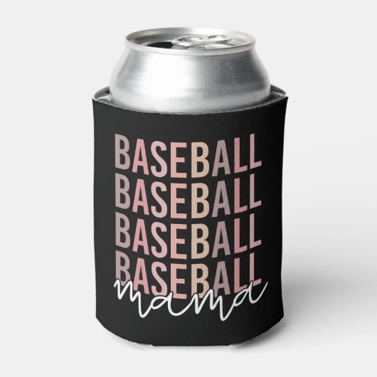 Baseball Mama | Geschenke für Baseball-Mamas Dosenkühler (Kanne Vorderseite)