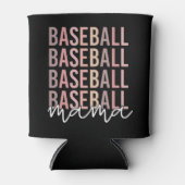 Baseball Mama | Geschenke für Baseball-Mamas Dosenkühler (Vorderseite)