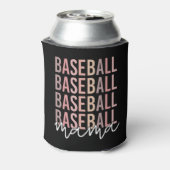 Baseball Mama | Geschenke für Baseball-Mamas Dosenkühler (Kanne Rückseite)