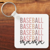 Baseball Mama | Geschenke für Baseball-Mamas Schlüsselanhänger (Vorderseite)