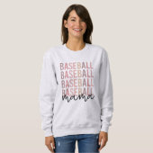 Baseball Mama | Geschenke für Baseball-Mamas Sweatshirt (Vorne ganz)