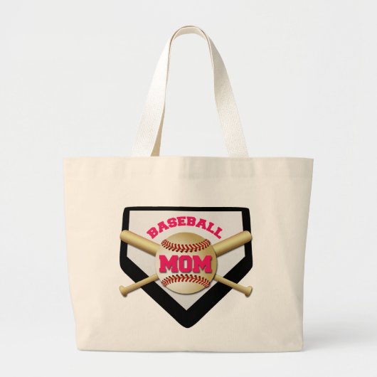 BASEBALL-MAMA JUMBO STOFFBEUTEL (Vorne)