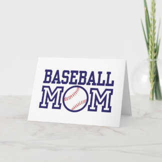Baseball-Mama Karte