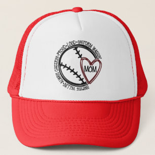 Baseball-Mama - laut und stolz Truckerkappe