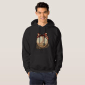 Baseball-Mama Leopard Softball-Mama Muttertag C Hoodie (Vorne ganz)