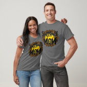Baseball Mama Leopard T-Shirt Softball Mama Mutter (Unisex)