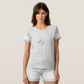 Baseball-Mama lustig und niedlich T-Shirt (Vorne ganz)
