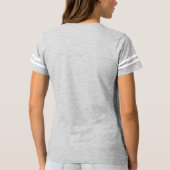 Baseball-Mama lustig und niedlich T-Shirt (Rückseite)