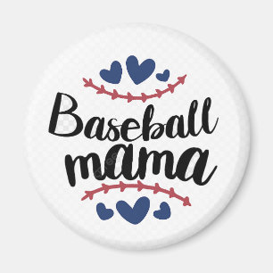 Baseball Mama Magnet