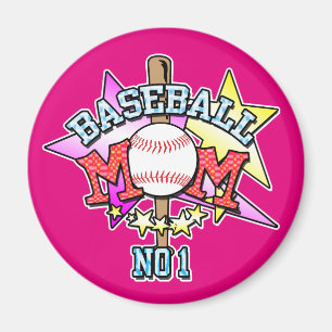 Baseball Mama Magnet