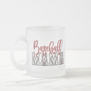 Baseball Mama Mattierte Tasse