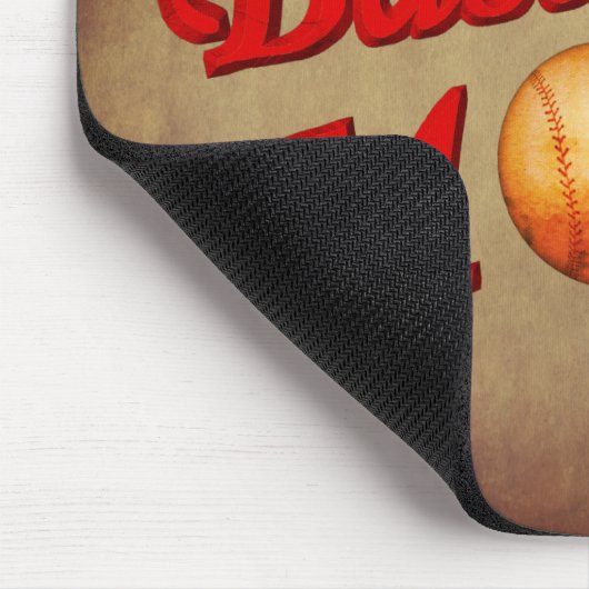 Baseball-Mama  Mousepad (Ecke)