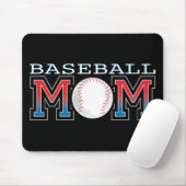 Baseball-Mama Mousepad (Mit Mouse)