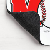 Baseball Mama Mousepad (Ecke)