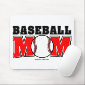 Baseball Mama Mousepad (Mit Mouse)