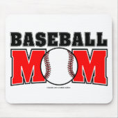 Baseball Mama Mousepad (Vorne)