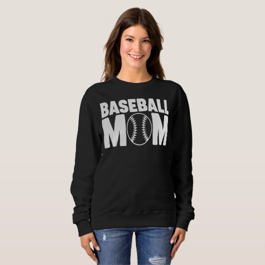 Baseball-Mama, Muttertag Sweatshirt (Vorne ganz)