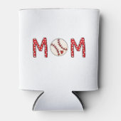 Baseball Mama Niedlich Trendy Sports Mama Dosenkühler (Vorderseite)