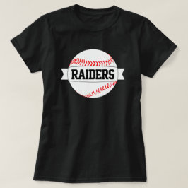 Baseball-Mama oder benutzerdefinierten Lüfterteam  T-Shirt