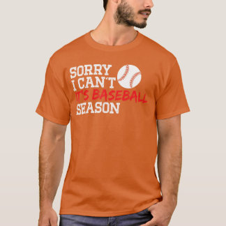 Baseball-Mama-Papa-Lustig-Entschuldigung-ich-kann- T-Shirt