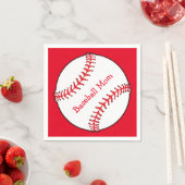 Baseball Mama Paper Napkin Serviette (Beispiel)