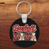 Baseball-Mama Schlüsselanhänger (Rückseite)