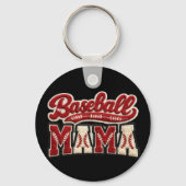 Baseball-Mama Schlüsselanhänger (Rückseite)