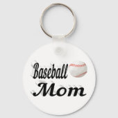 Baseball-Mama Schlüsselanhänger (Vorderseite)