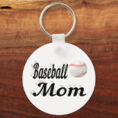 Baseball-Mama Schlüsselanhänger (Vorderseite)