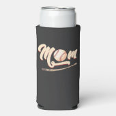 Baseball-Mama Selters Dosenkühler (Seltzer Vorderseite)